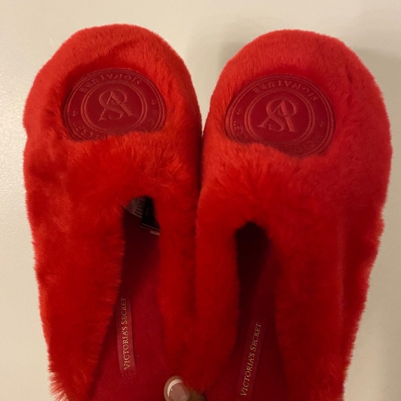 Victorias Secret Red Slippers - Picture 2 of 2